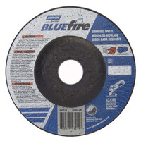 NORTON: 4-1/2 X 1/4 X 7/8 TYPE 27 DEPRESSED CENTER WHEELS, 24 GRIT, 25 PER BOX